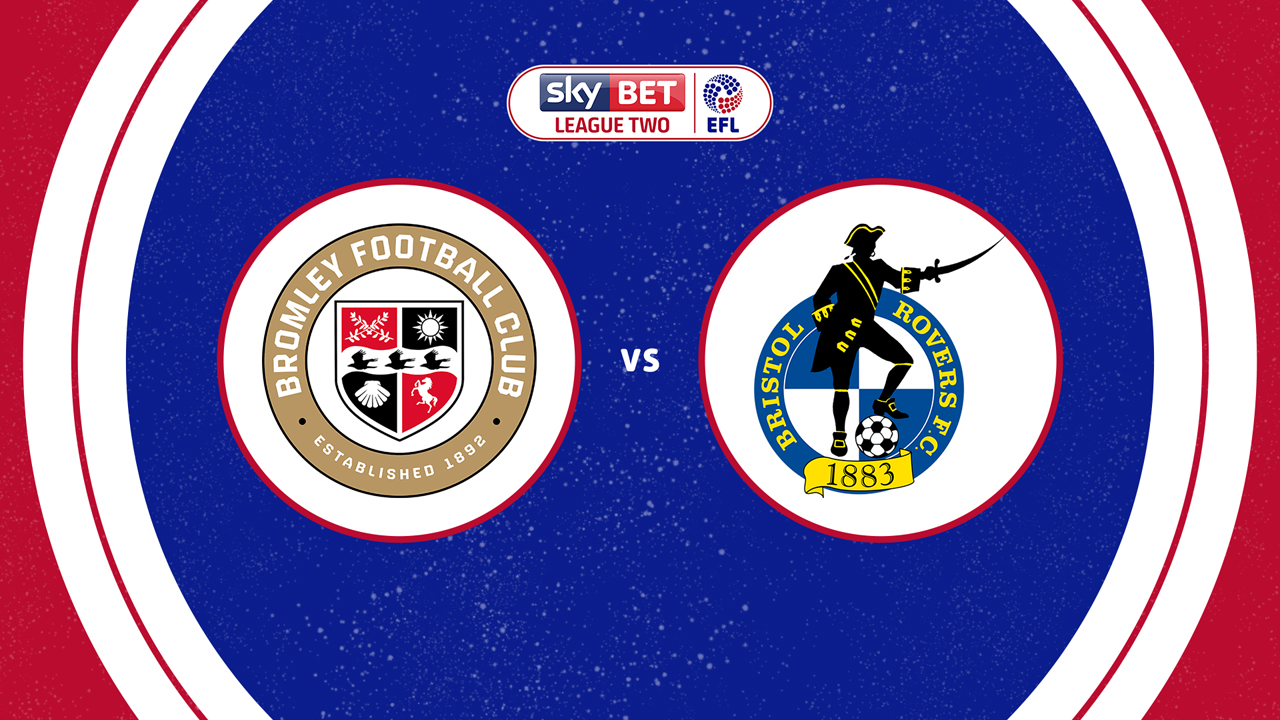 Bromley vs Bristol Rovers poster