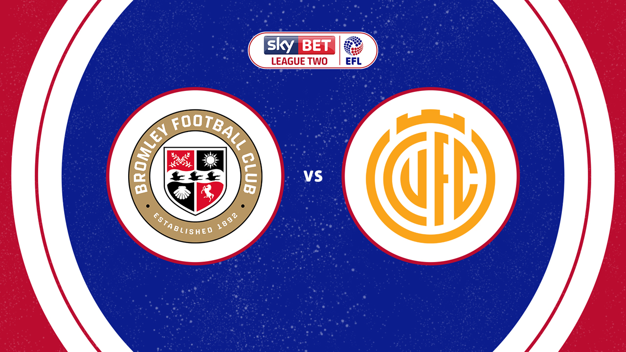 Bromley vs Cambridge United poster