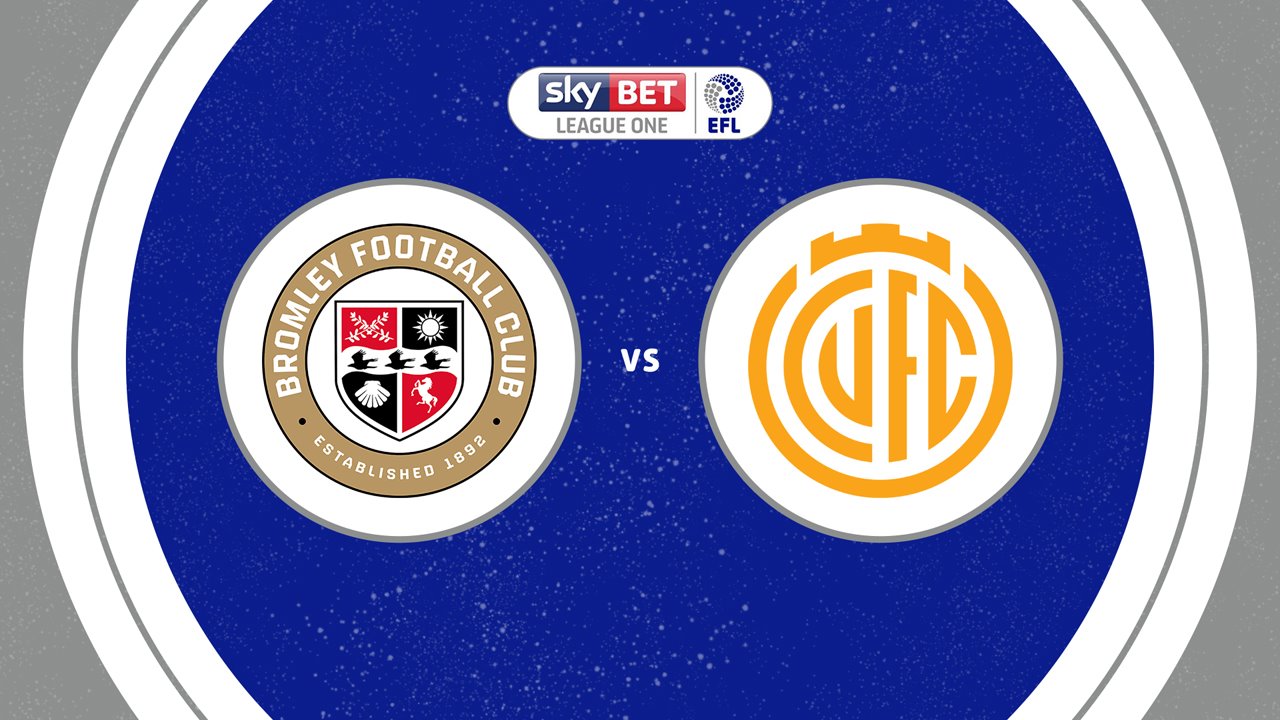 Bromley vs Cambridge United poster