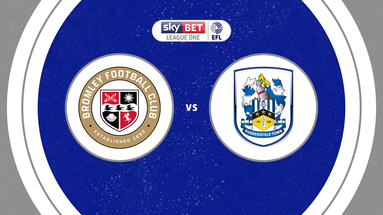 Bromley vs Huddersfield Town poster
