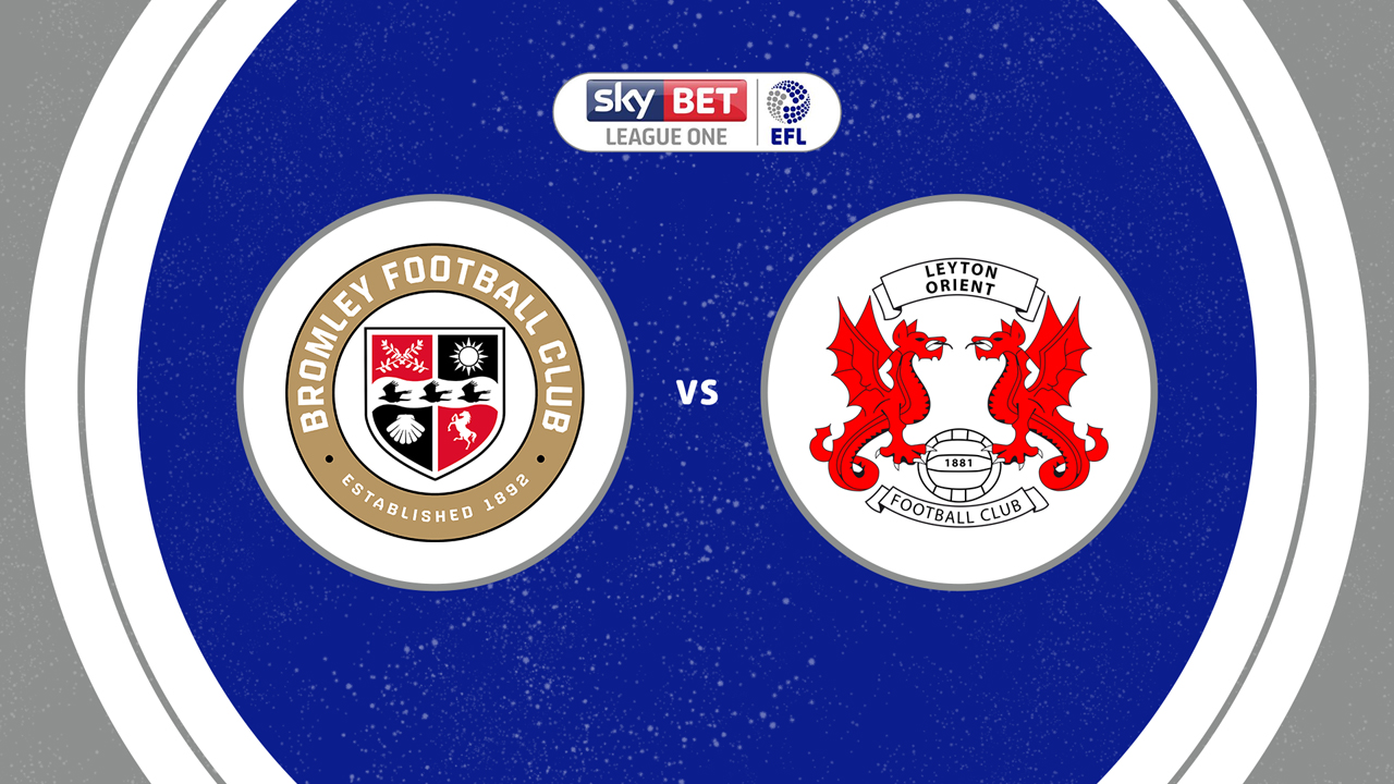 Bromley vs Leyton Orient poster