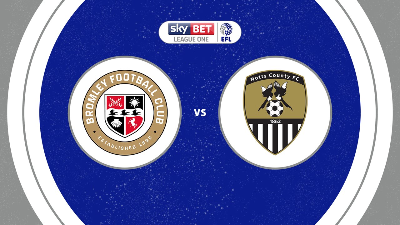 Bromley vs Notts County poster