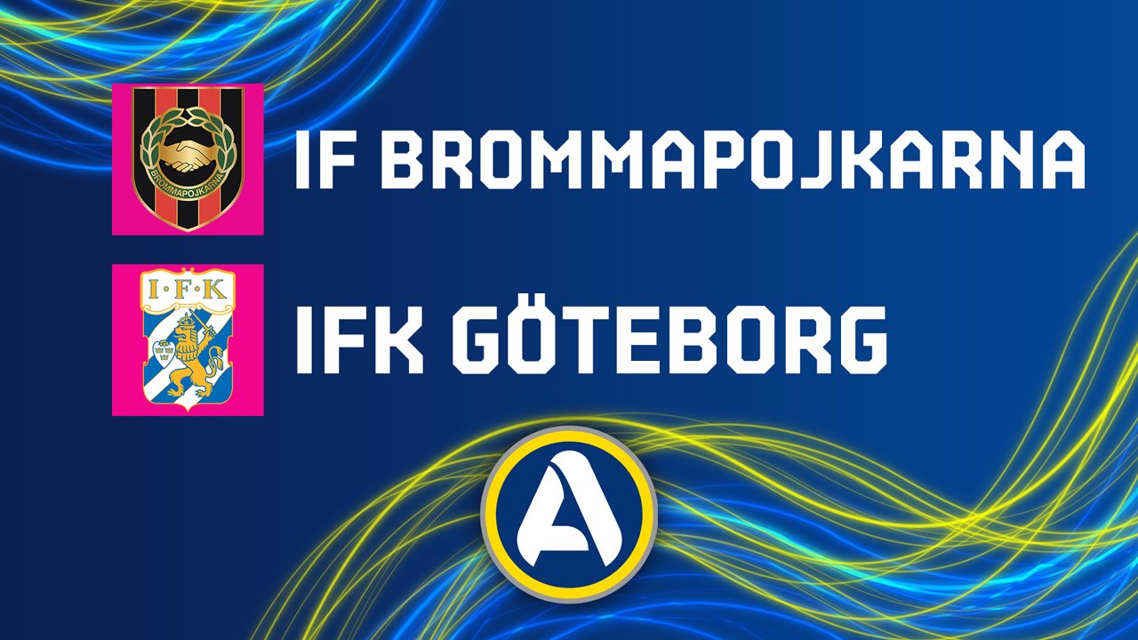 Brommapojkarna vs IFK Göteborg poster