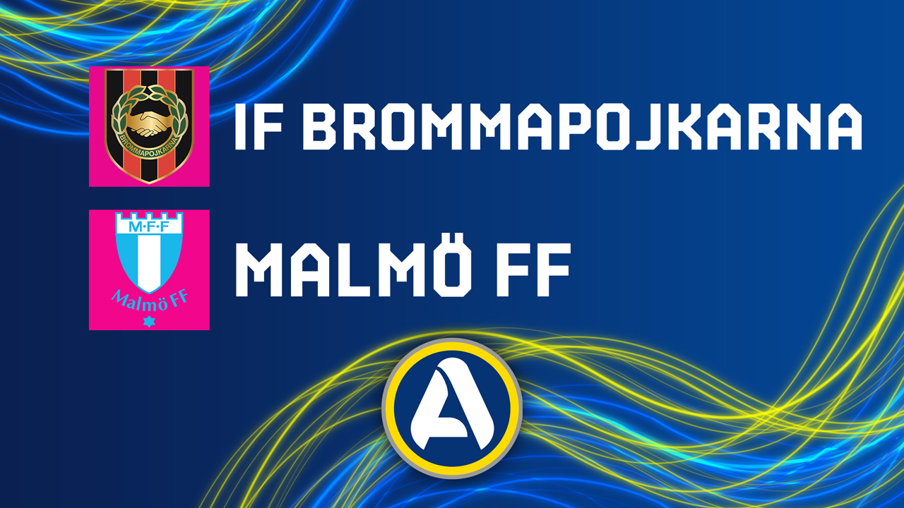 Brommapojkarna vs Malmö poster