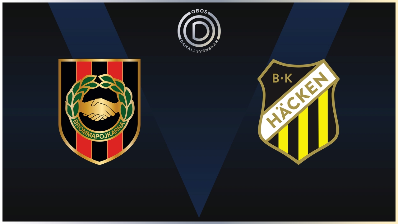Brommapojkarna Women vs BK Häcken Women poster