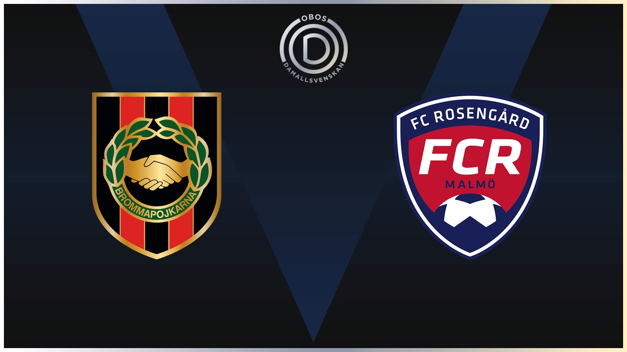 Brommapojkarna Women vs Rosengård Women poster