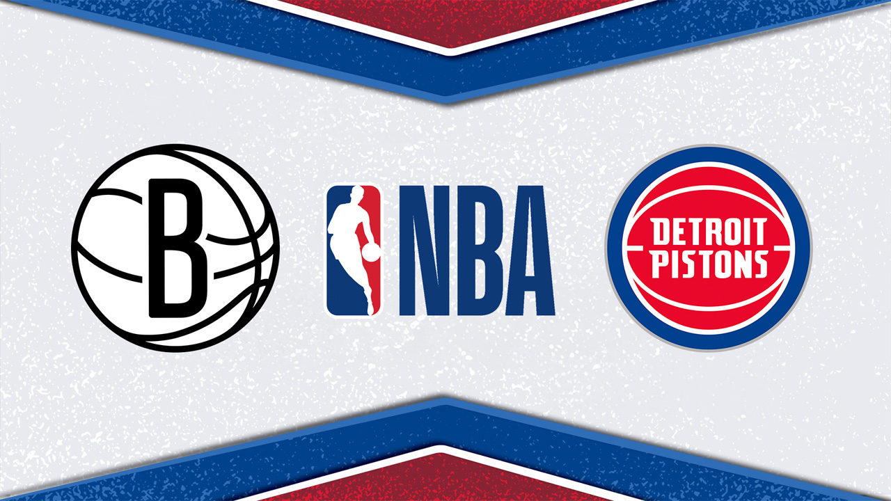 Brooklyn Nets vs Detroit Pistons poster