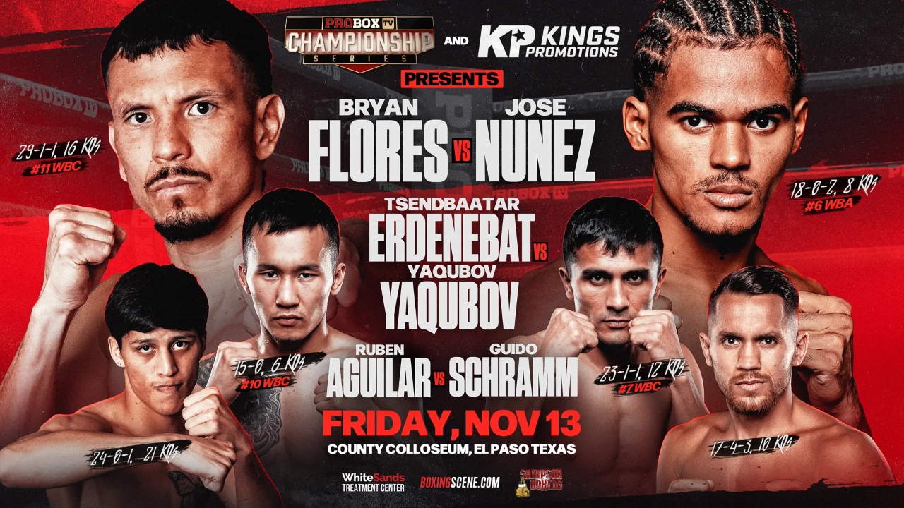 Bryan Flores vs Jose Nunez poster
