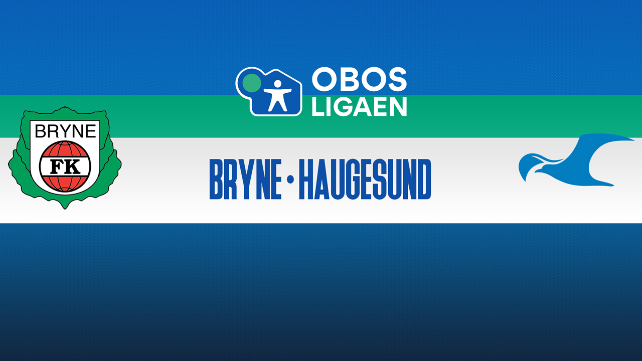 Bryne vs Haugesund poster