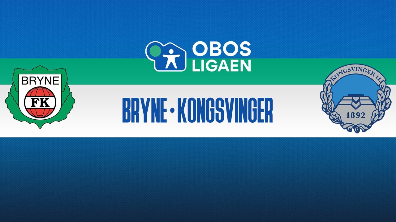 Bryne vs Kongsvinger poster