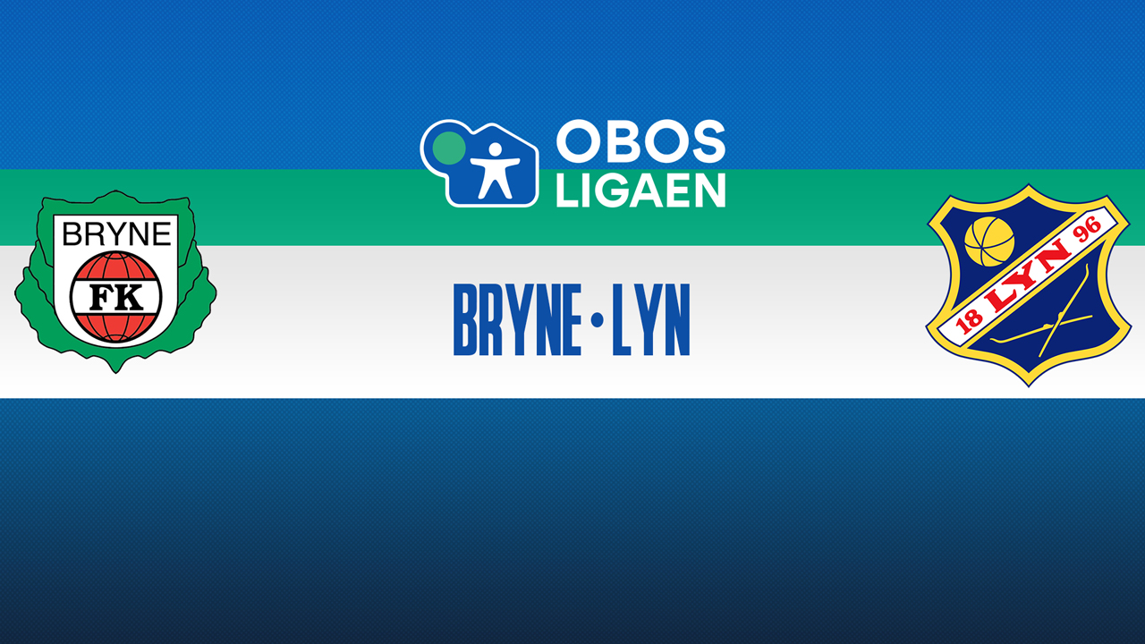 Bryne vs Lyn poster