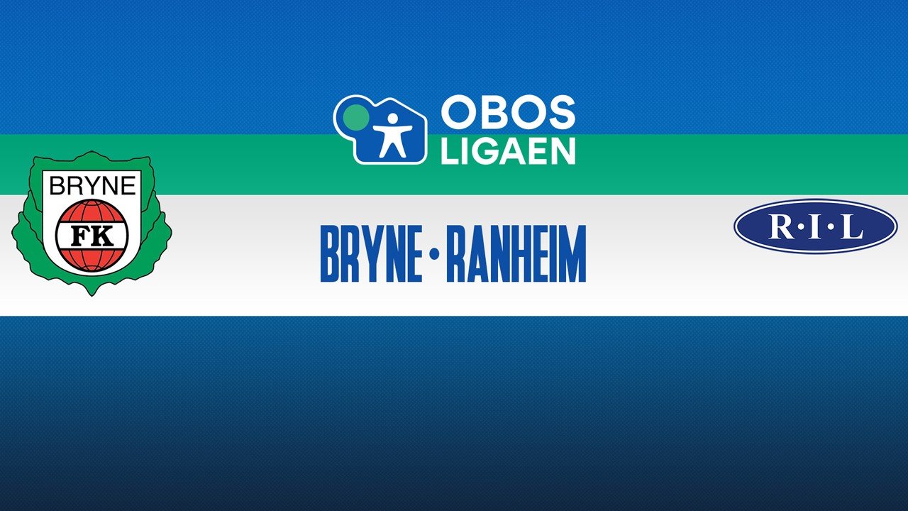 Bryne vs Ranheim poster