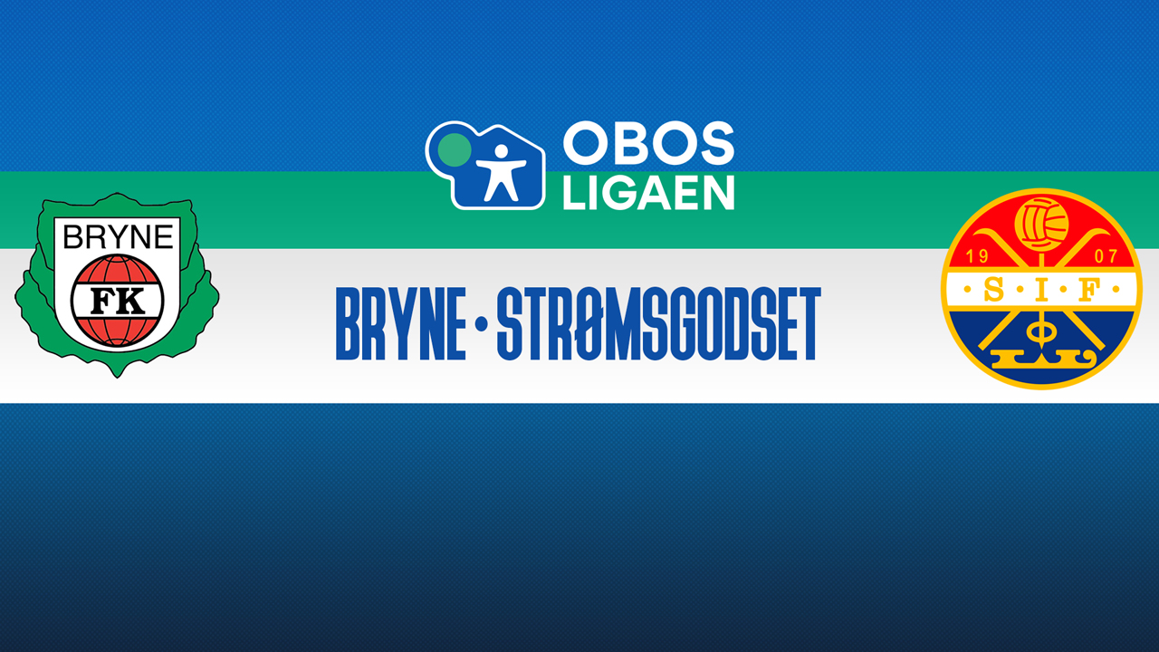 Bryne vs Strømsgodset poster