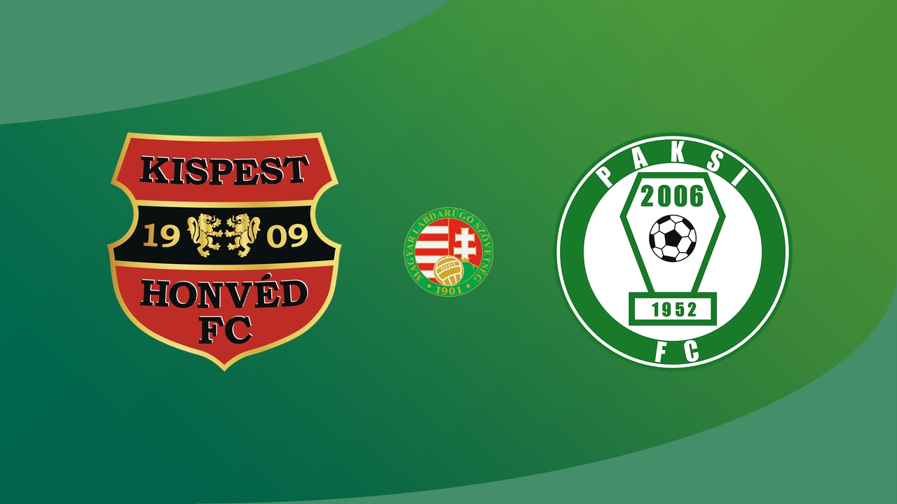 Budapest Honvéd vs Paks poster