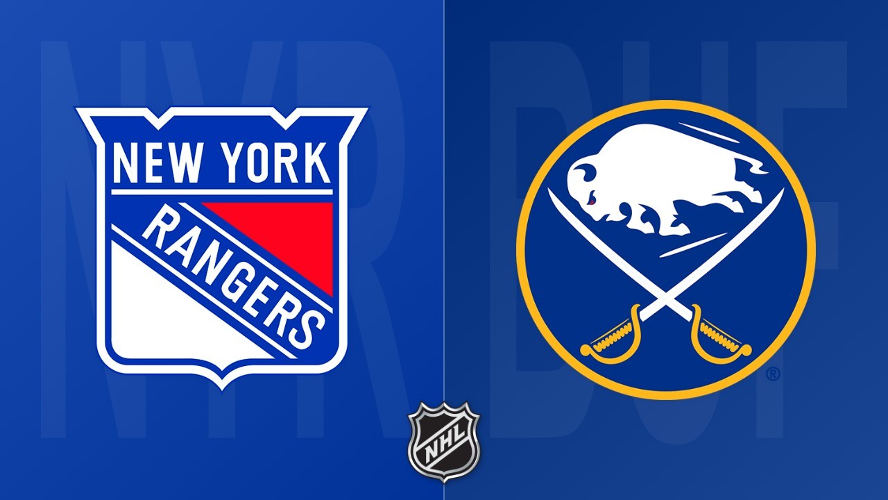 Buffalo Sabres vs New York Rangers poster