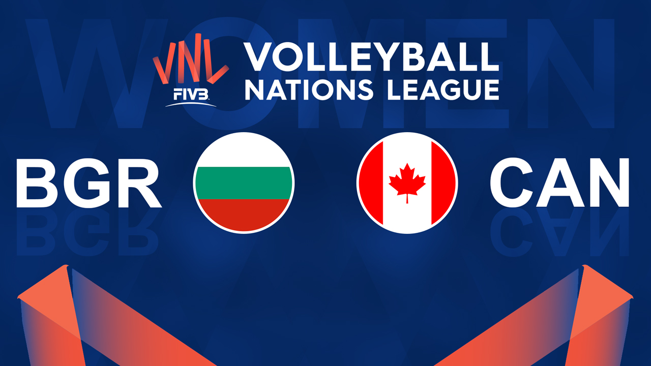 Bulgaria Volleyball Women vs Canada Volleyball Women poster