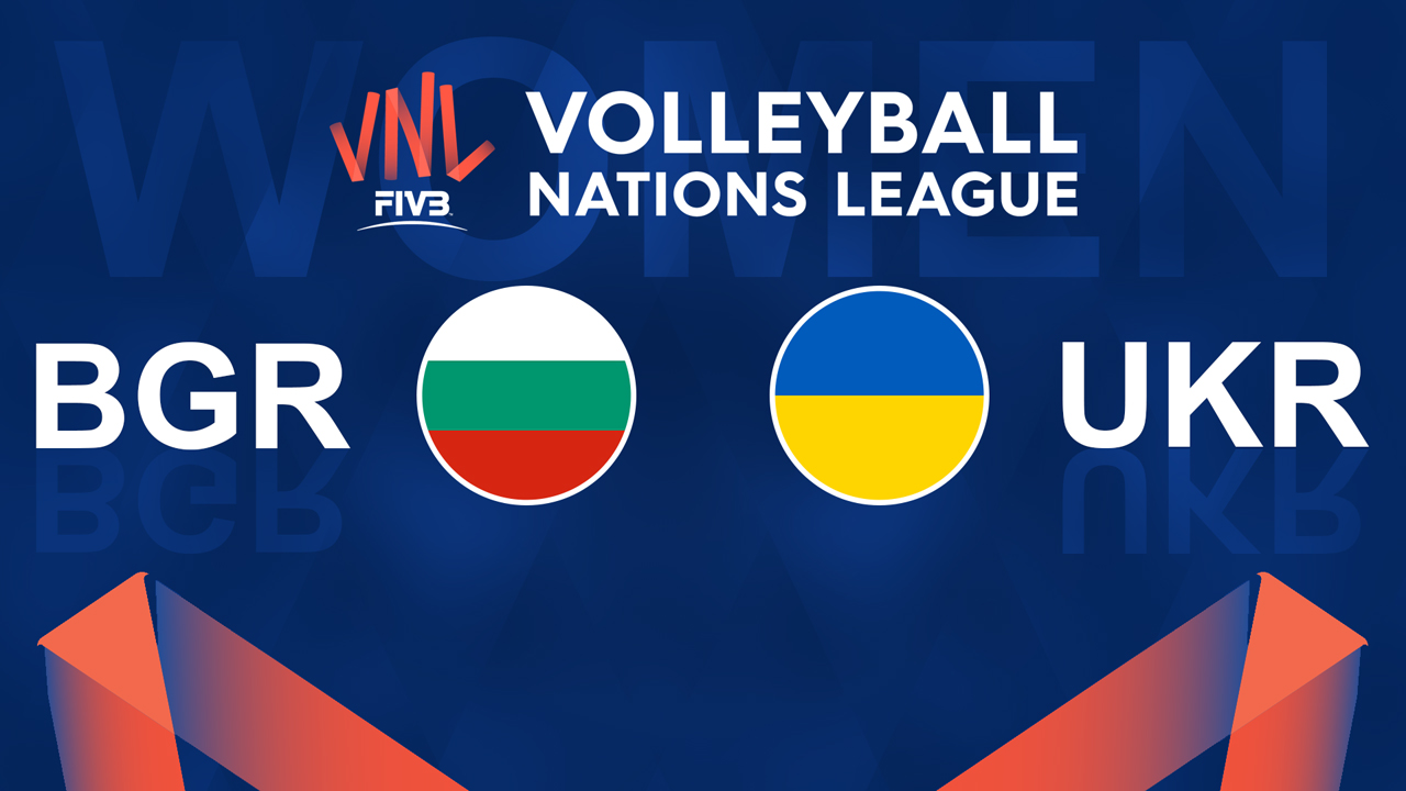 Bulgaria Volleyball Women vs Ukraine Volleyball Women poster