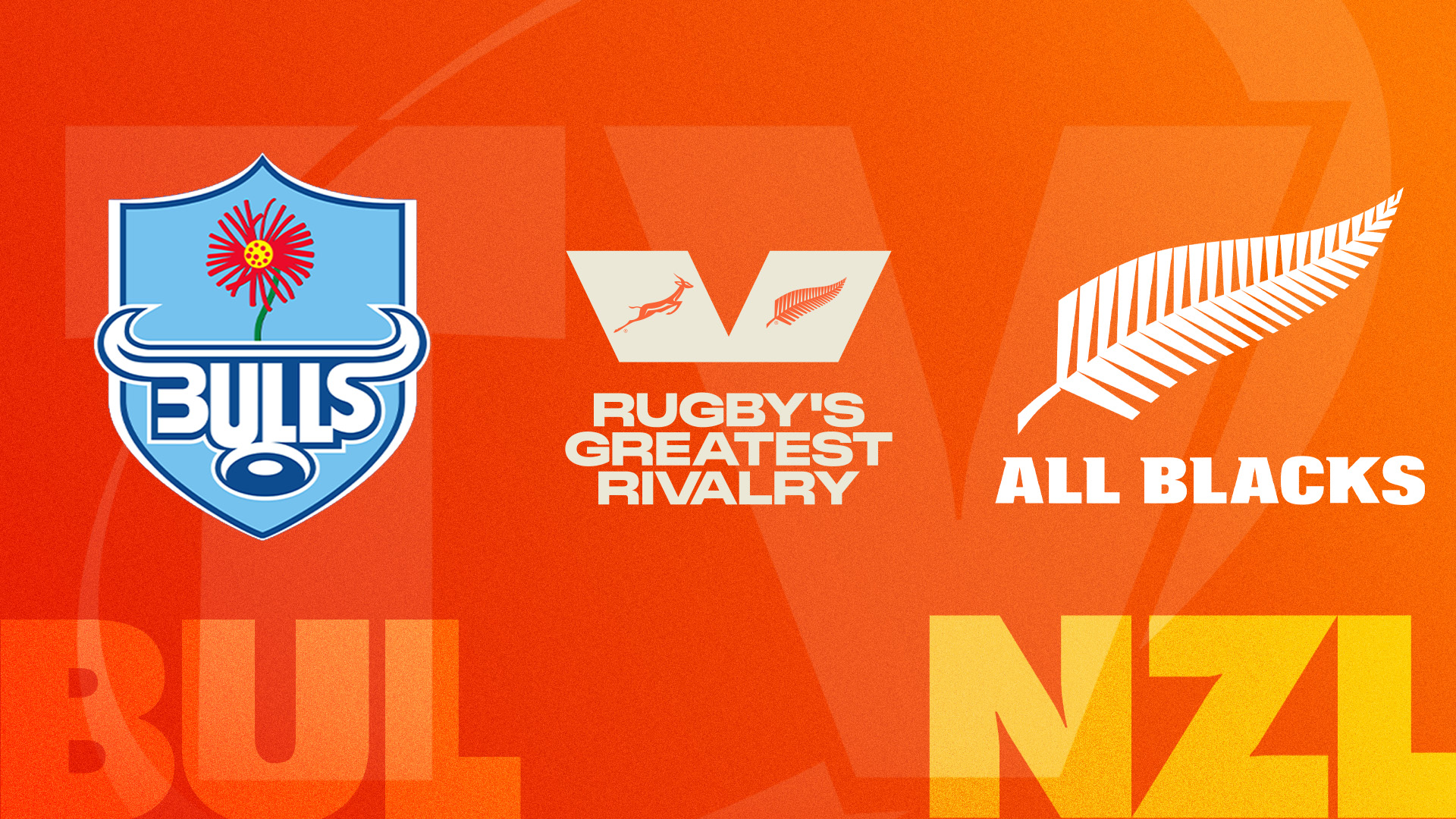 Bulls vs New Zealand Rugby poster