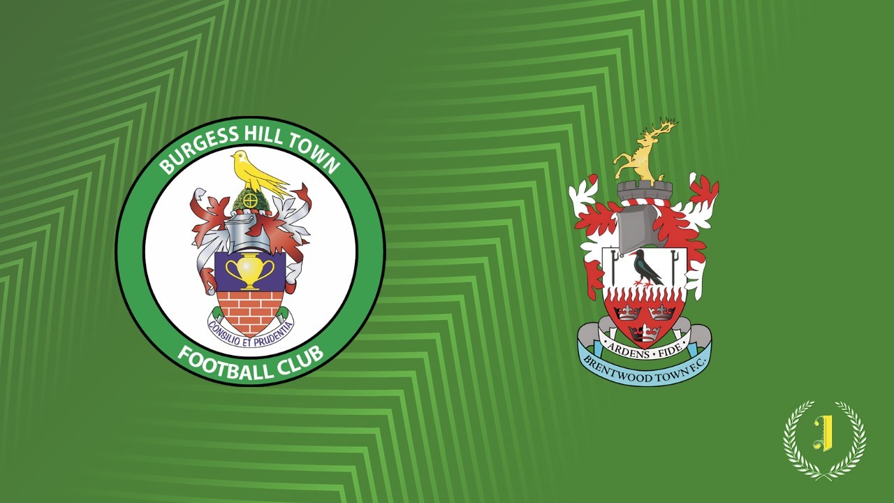 Burgess Hill Town vs Brentwood Town poster