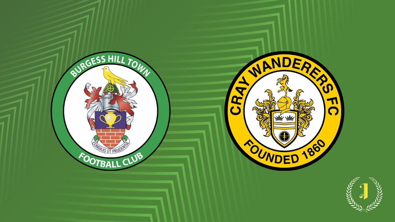 Burgess Hill Town vs Cray Wanderers poster