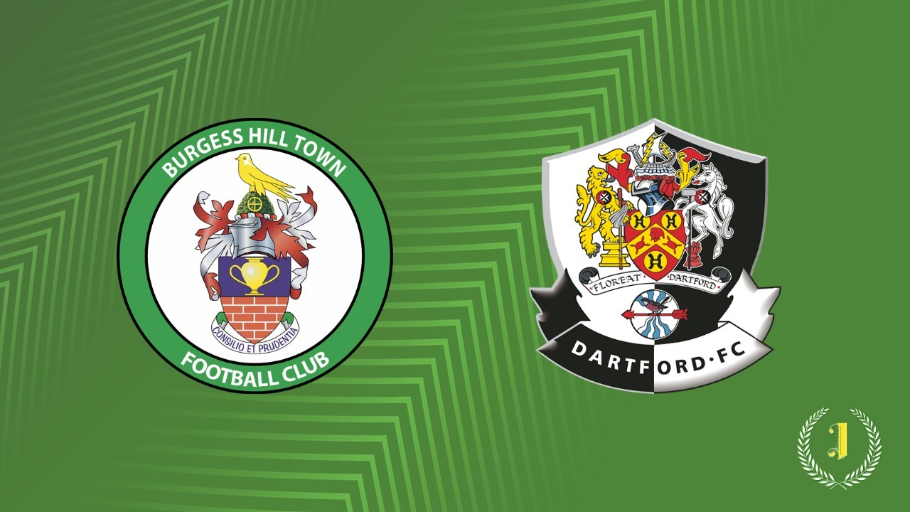 Burgess Hill Town vs Dartford poster
