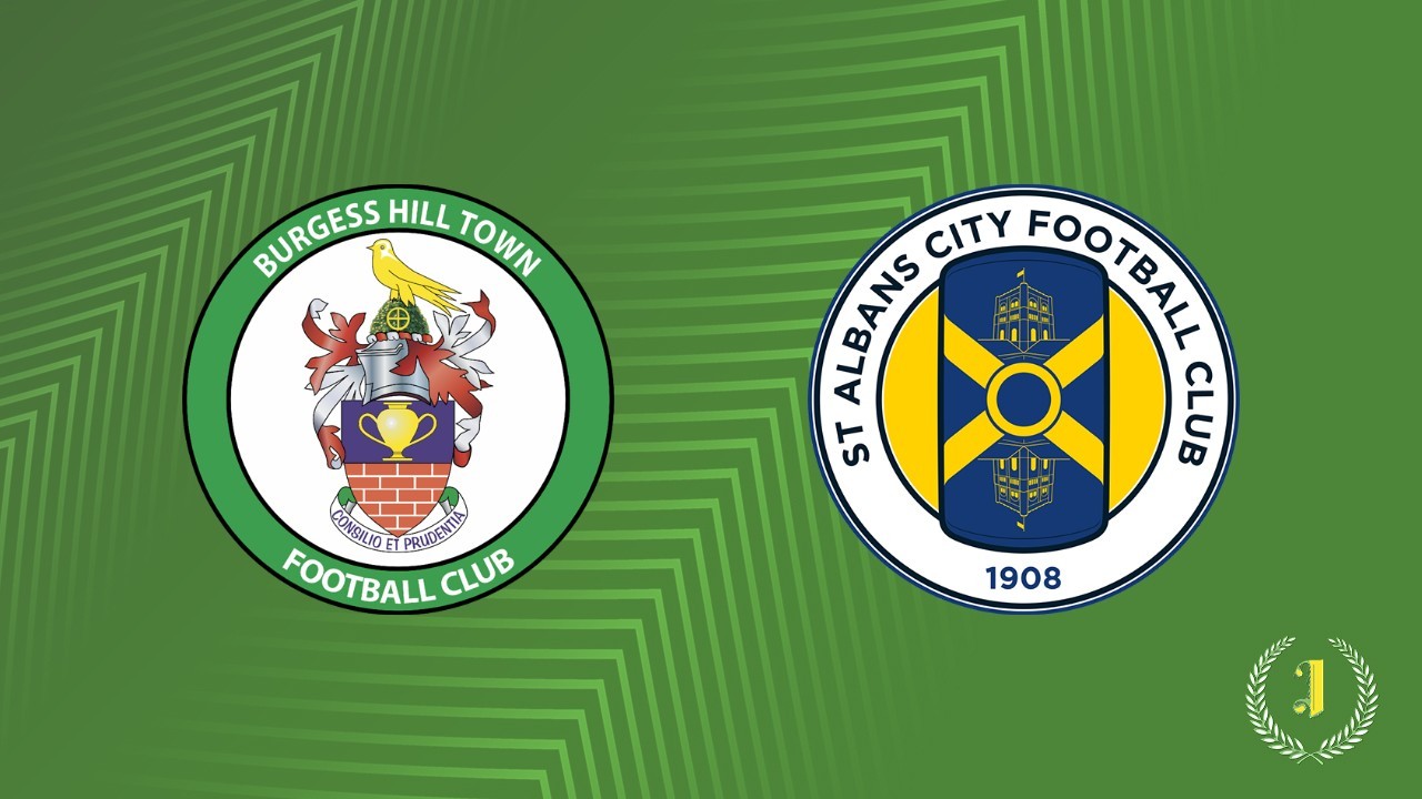 Burgess Hill Town vs St Albans City poster
