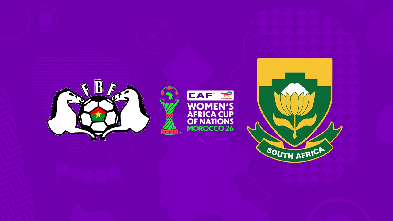 Burkina Faso Women vs South Africa Women poster