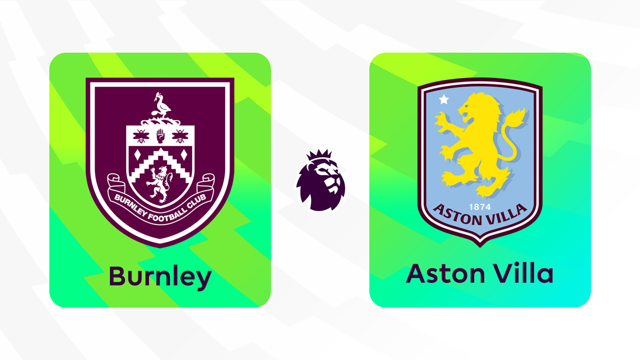 Burnley vs Aston Villa poster