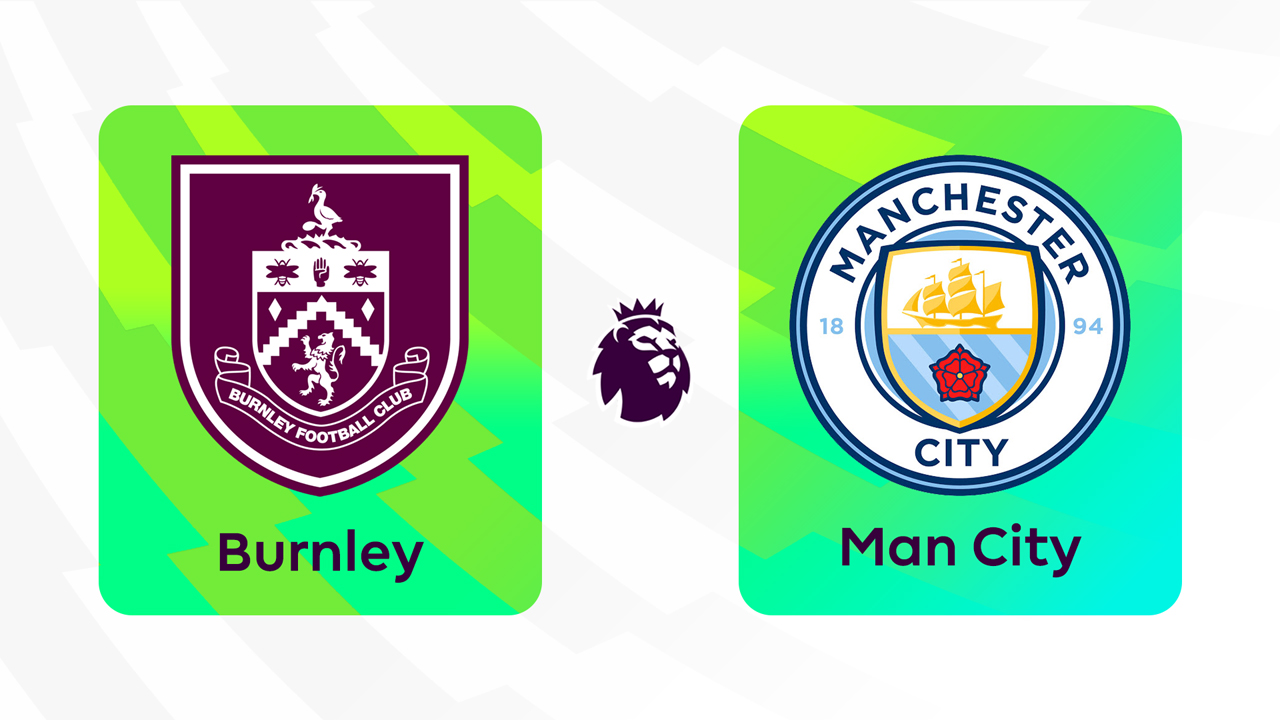 Burnley vs Manchester City poster