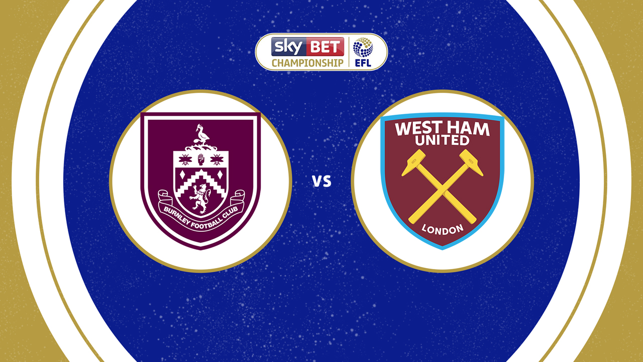 Burnley vs West Ham United poster