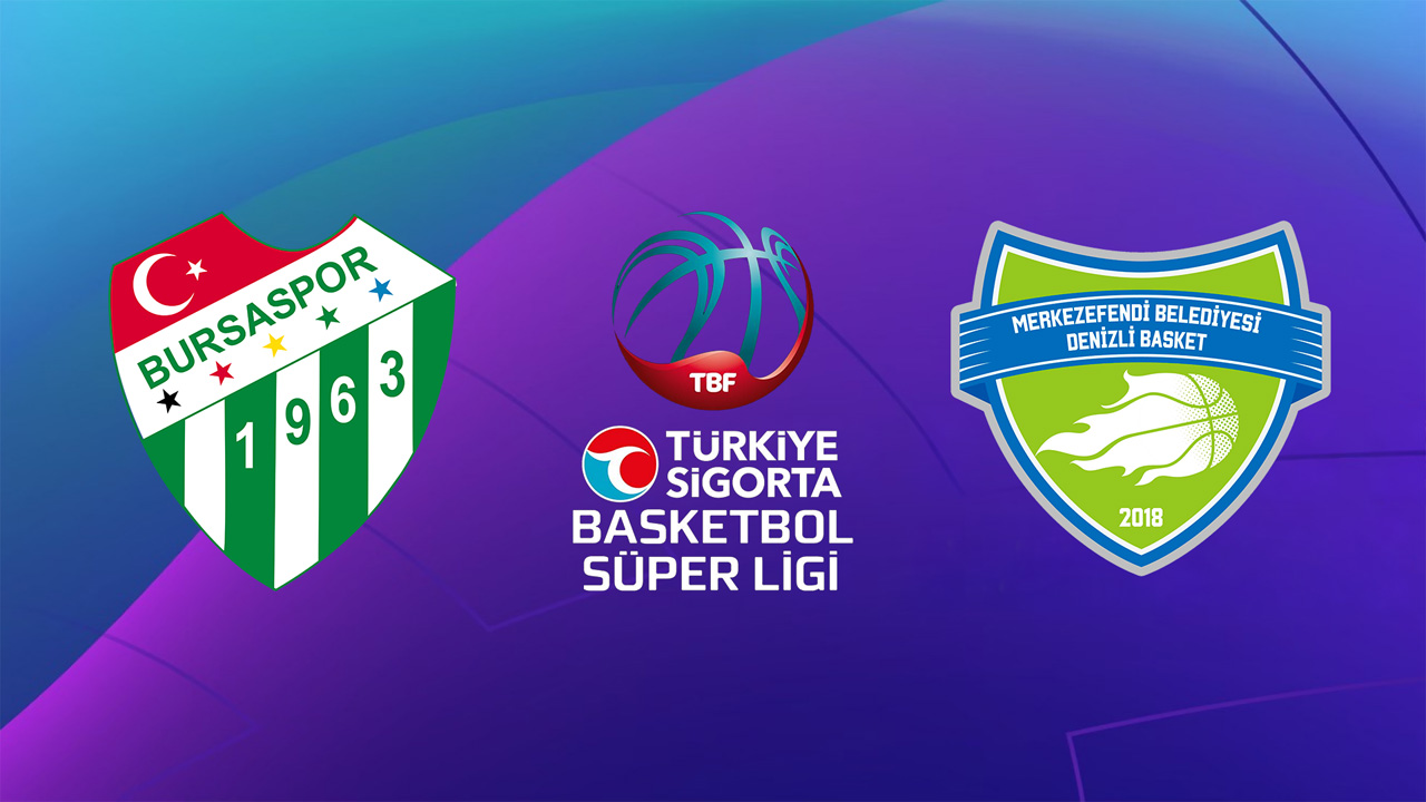 Bursaspor Basketbol vs Merkezefendi Belediyesi Denizli Basket poster
