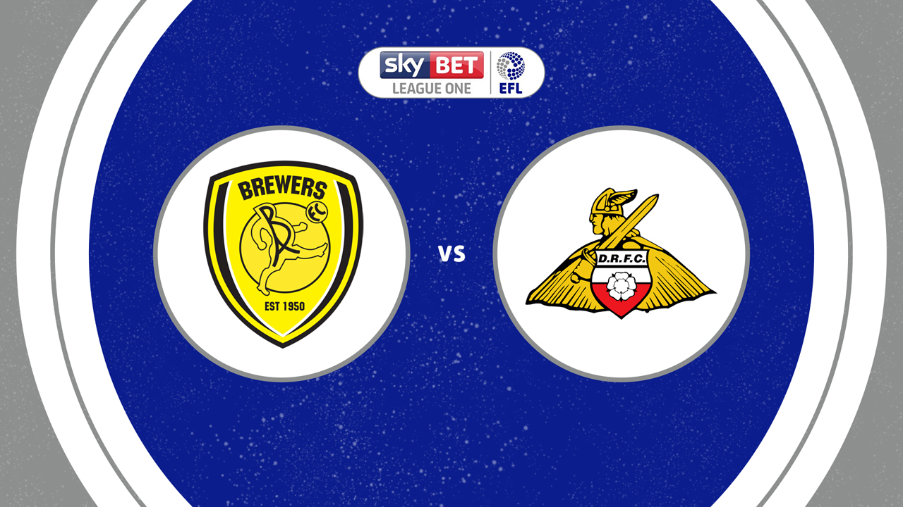 Burton Albion vs Doncaster Rovers poster