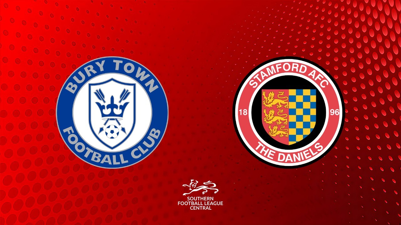 Bury Town vs Stamford poster