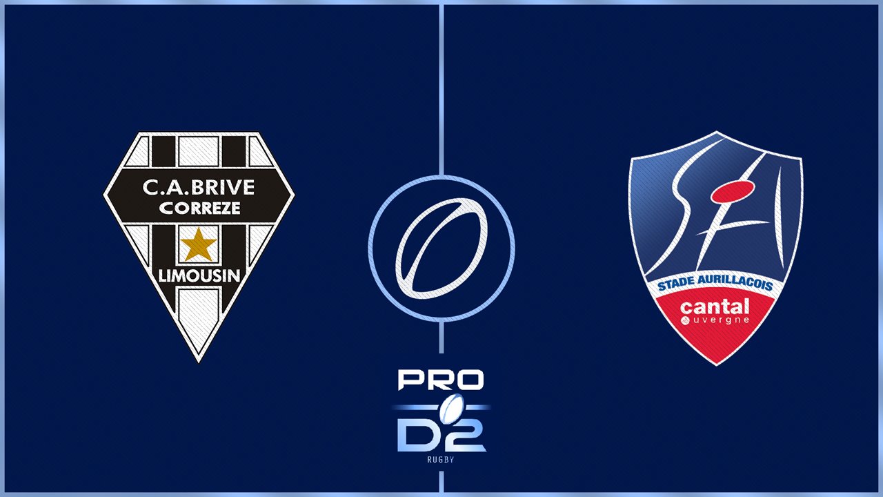 CA Brive vs Aurillac poster