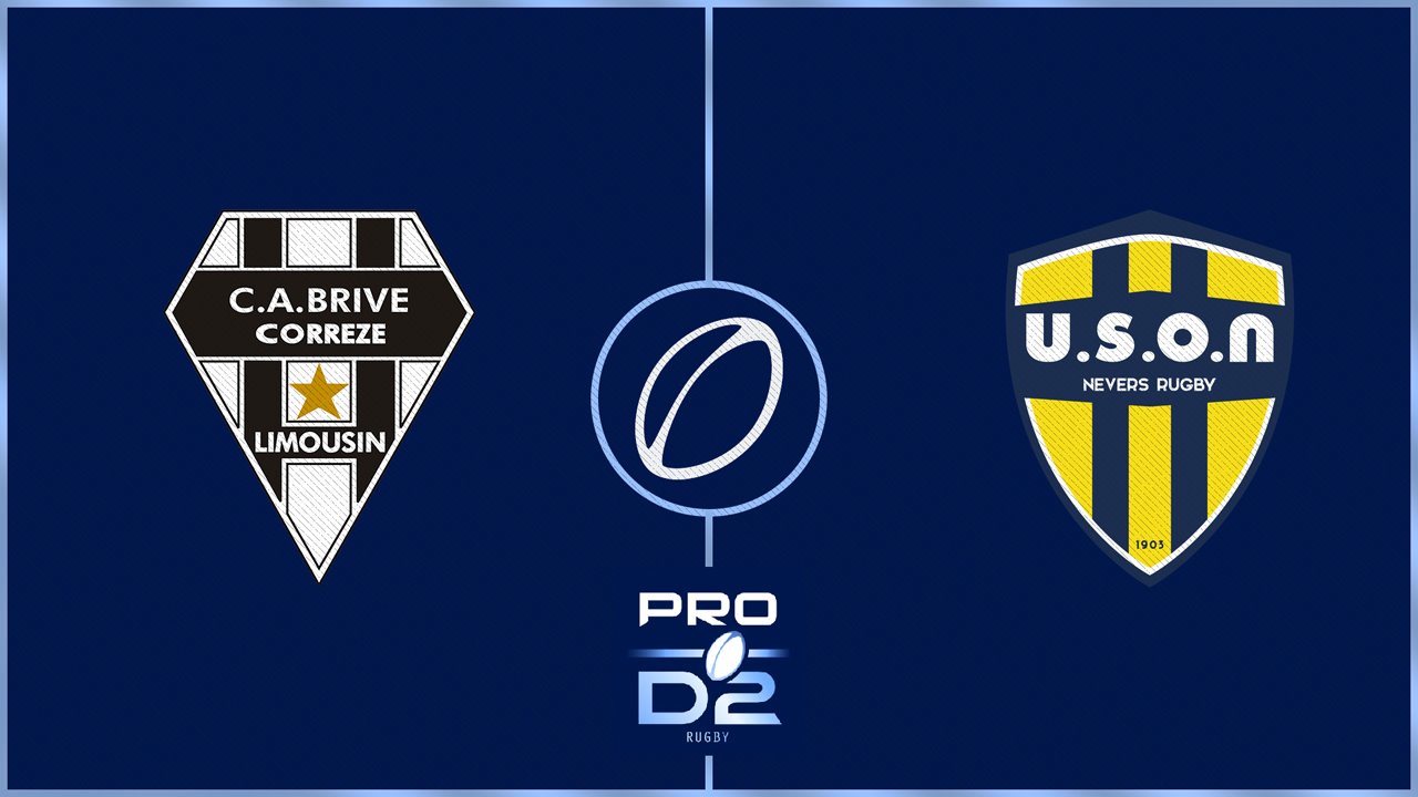 CA Brive vs Nevers poster