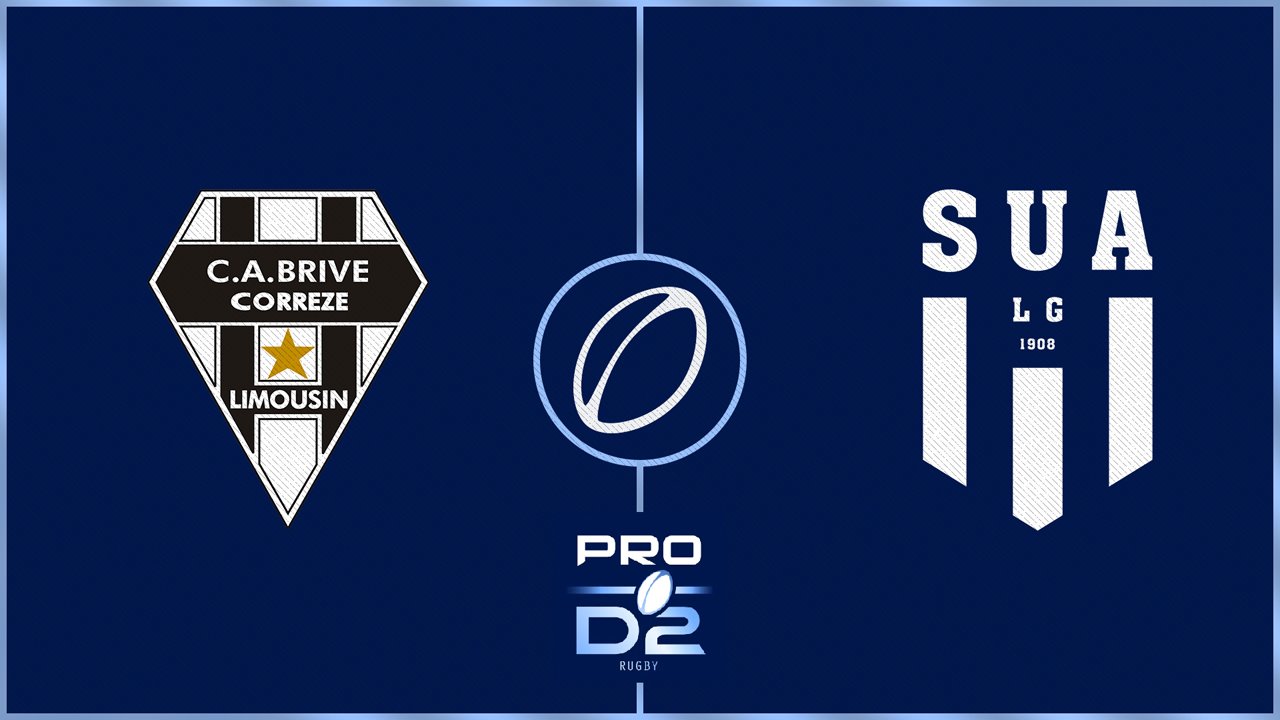 CA Brive vs SU Agen Lot-et-Garonne poster