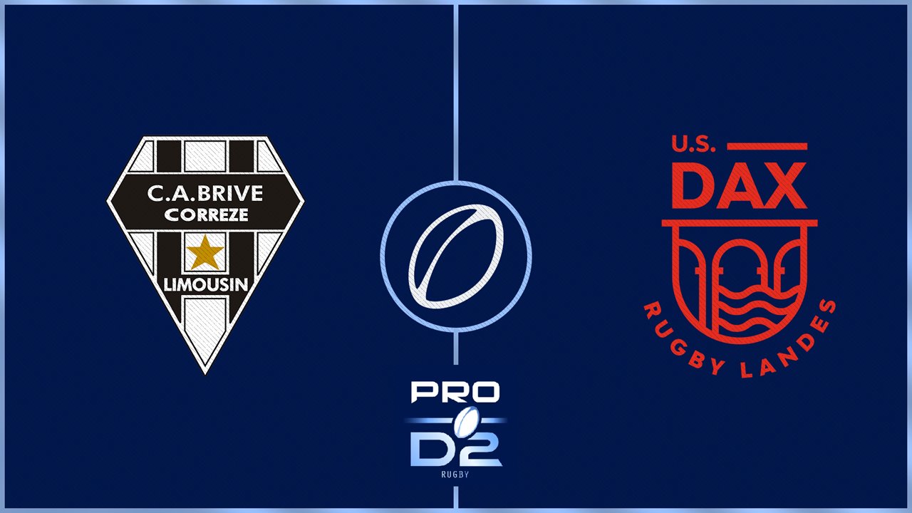CA Brive vs US Dax poster