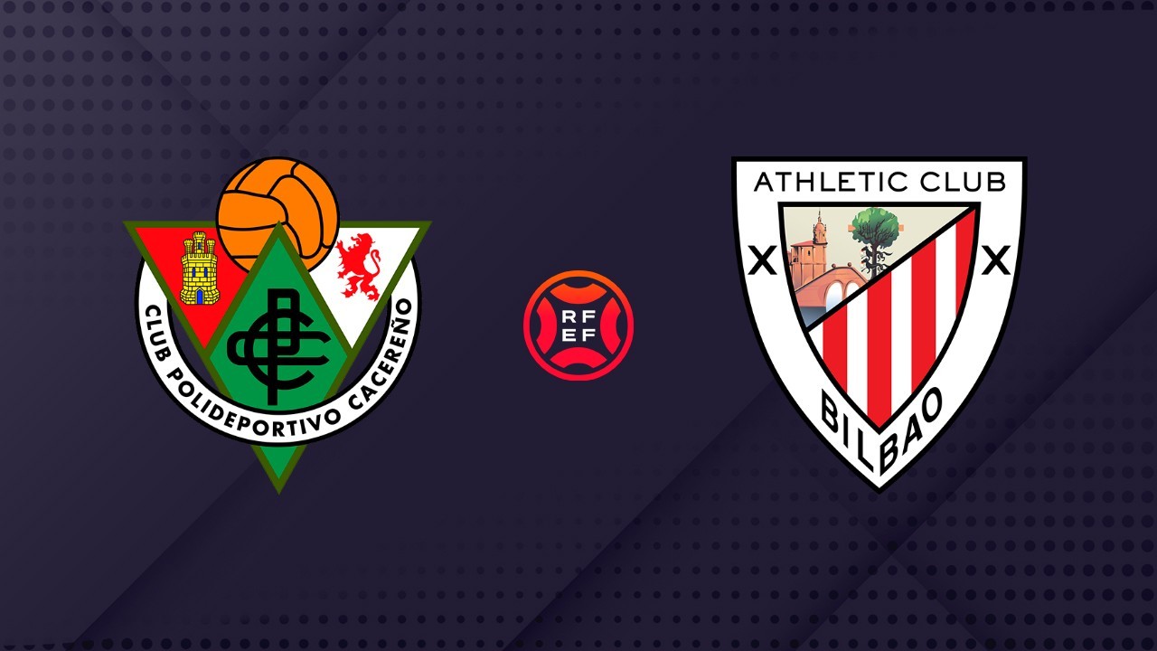 Cacereño vs Athletic Bilbao B poster