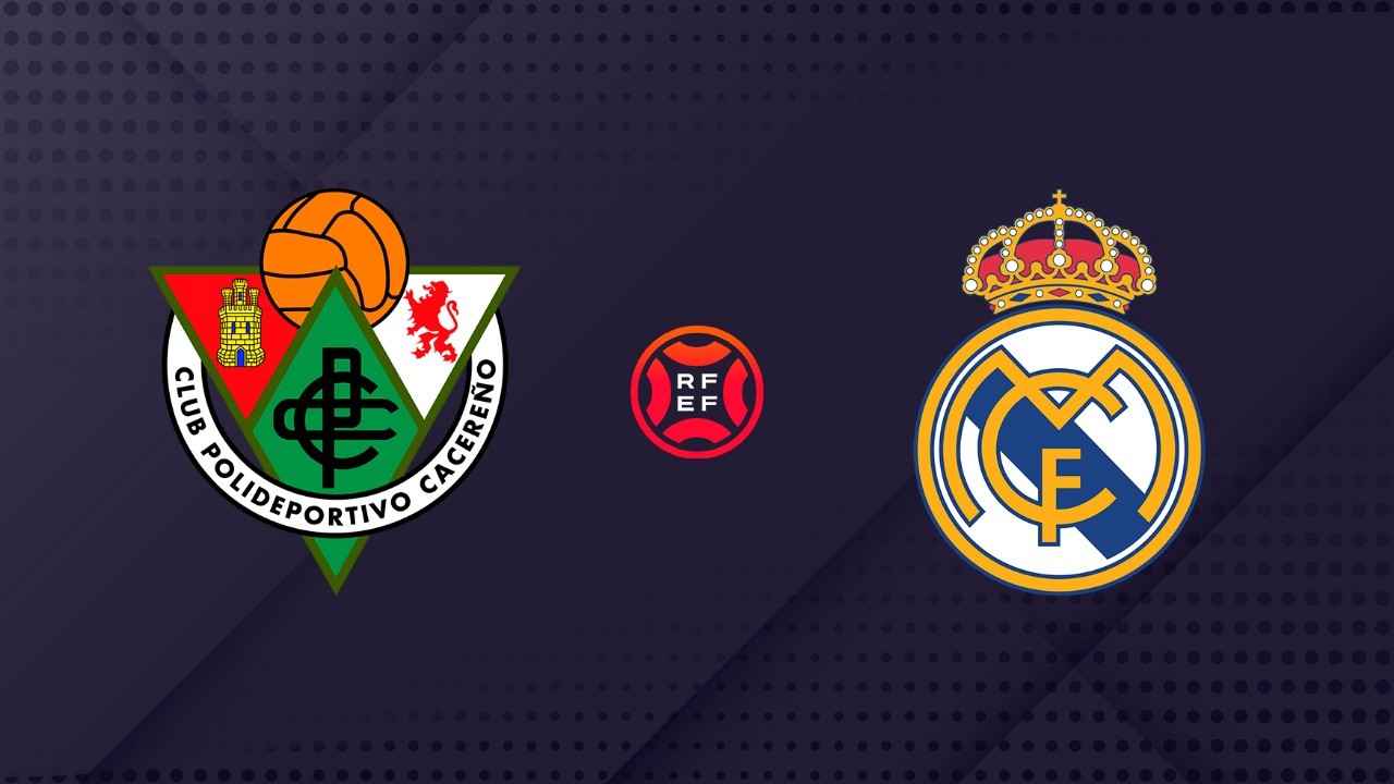 Cacereño vs Real Madrid Castilla poster