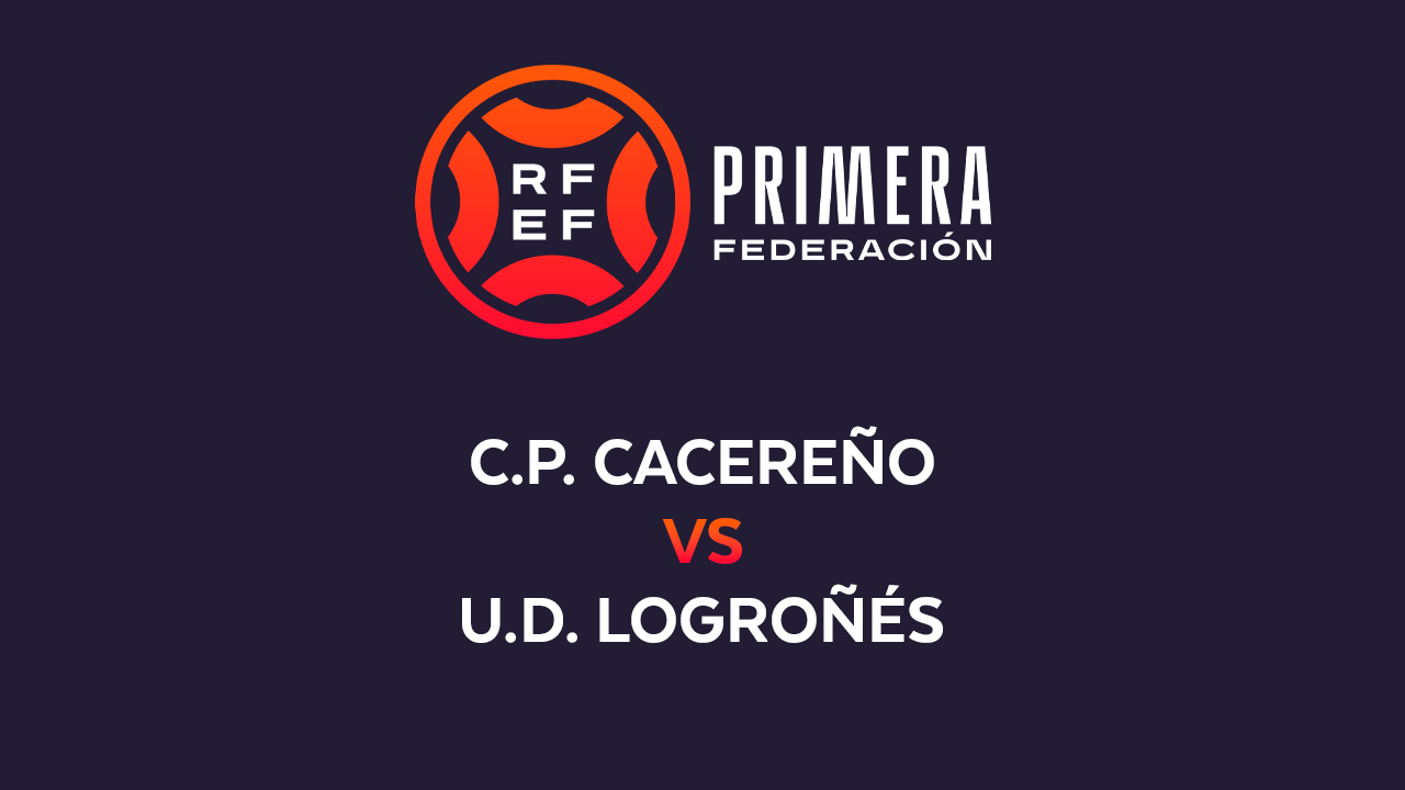Cacereño vs UD Logroñés poster