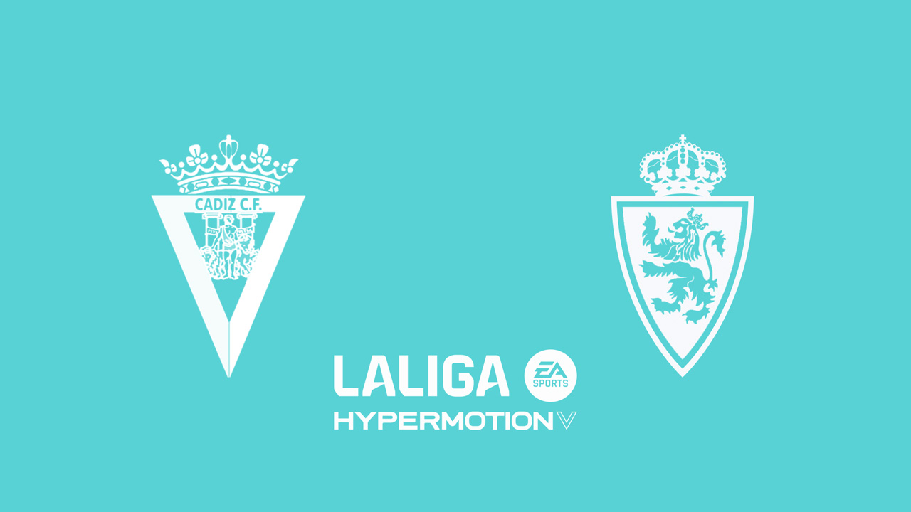 Cádiz vs Real Zaragoza poster