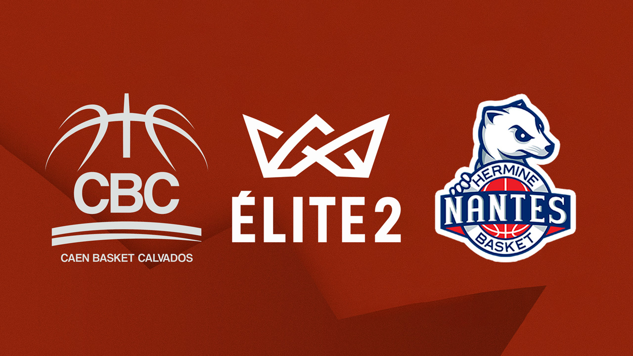 Caen Basket Calvados vs Hermine Nantes Basket poster