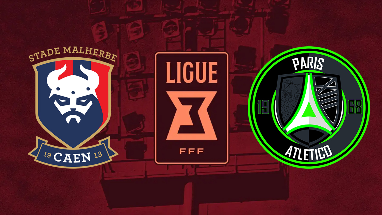 Caen vs Paris 13 Atletico poster