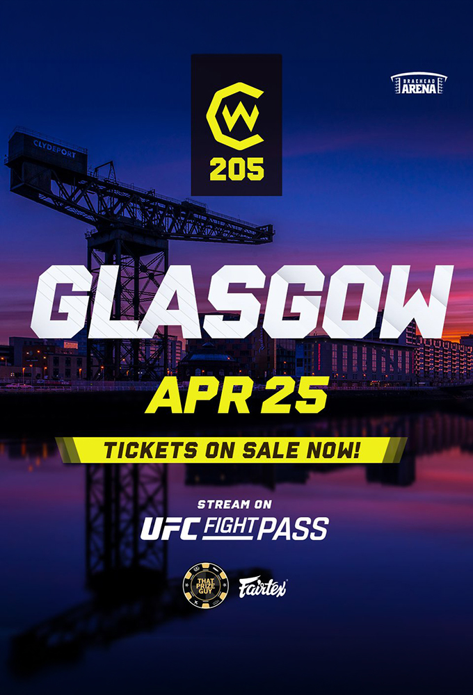 Cage Warriors 205 Glasgow