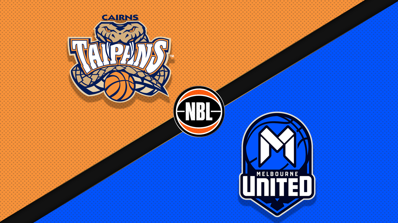 Cairns Taipans vs Melbourne United poster