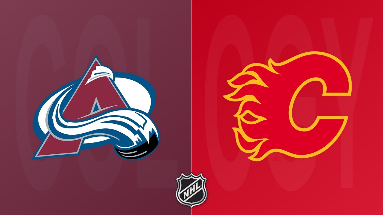Calgary Flames vs Colorado Avalanche poster
