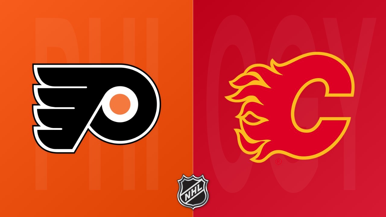 Calgary Flames vs Philadelphia Flyers poster