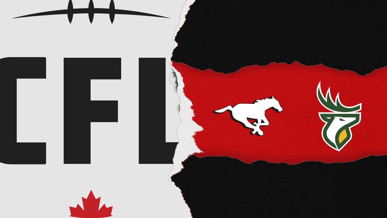 Calgary Stampeders vs Edmonton Elks poster