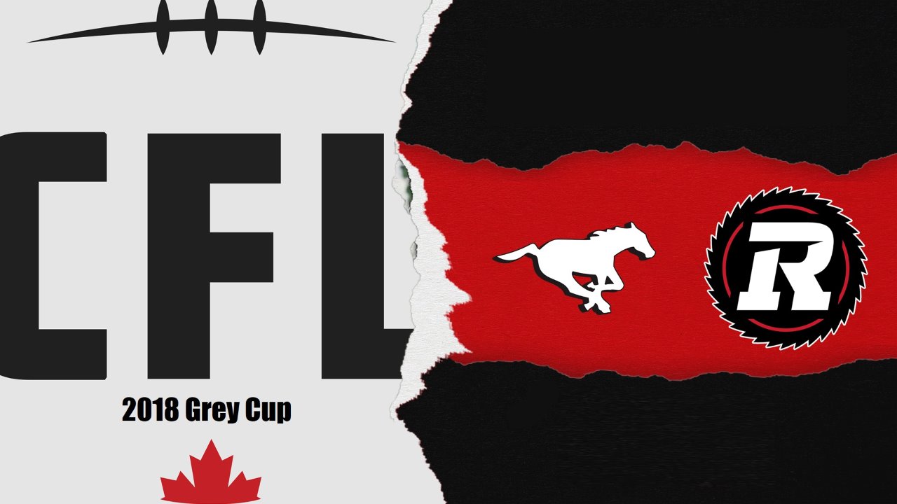 Calgary Stampeders vs Ottawa Redblacks poster