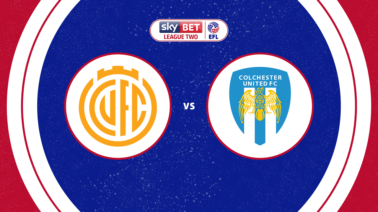 Cambridge United vs Colchester United poster